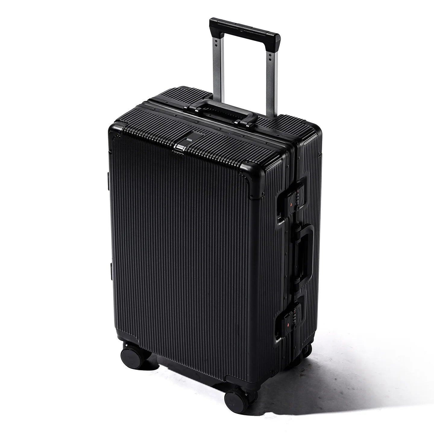 16"/20" Suitcase Carry-on Boarding for Women Travel Trolley Case with Aluminum Frame Password Lock Rolling Luggage 22/24/26/28"