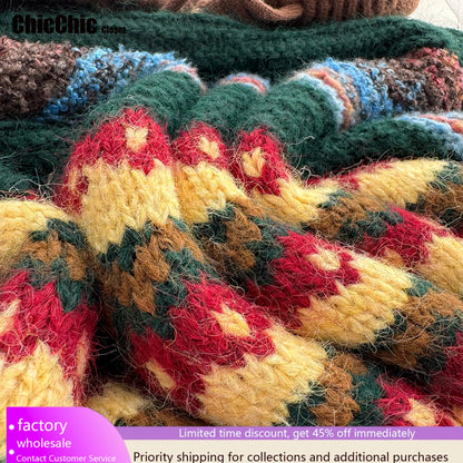 Pullovers Sweater Knitted Loose Jacket For Women Clothing 2025 New Casual Y2k Crop Clothes Elegant Female Clothing Fashion Tops