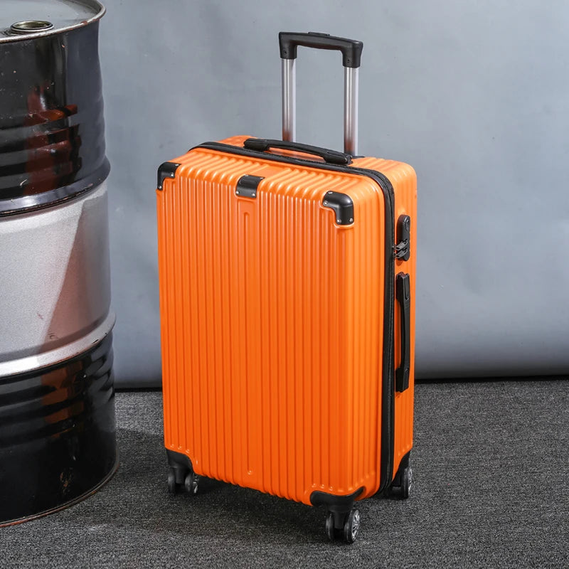 Luggage Suitcase 20-26 Inch Large Capacity Simple Fashionable Travel Handheld Durability Wear-resistant with Wheels Suitcase