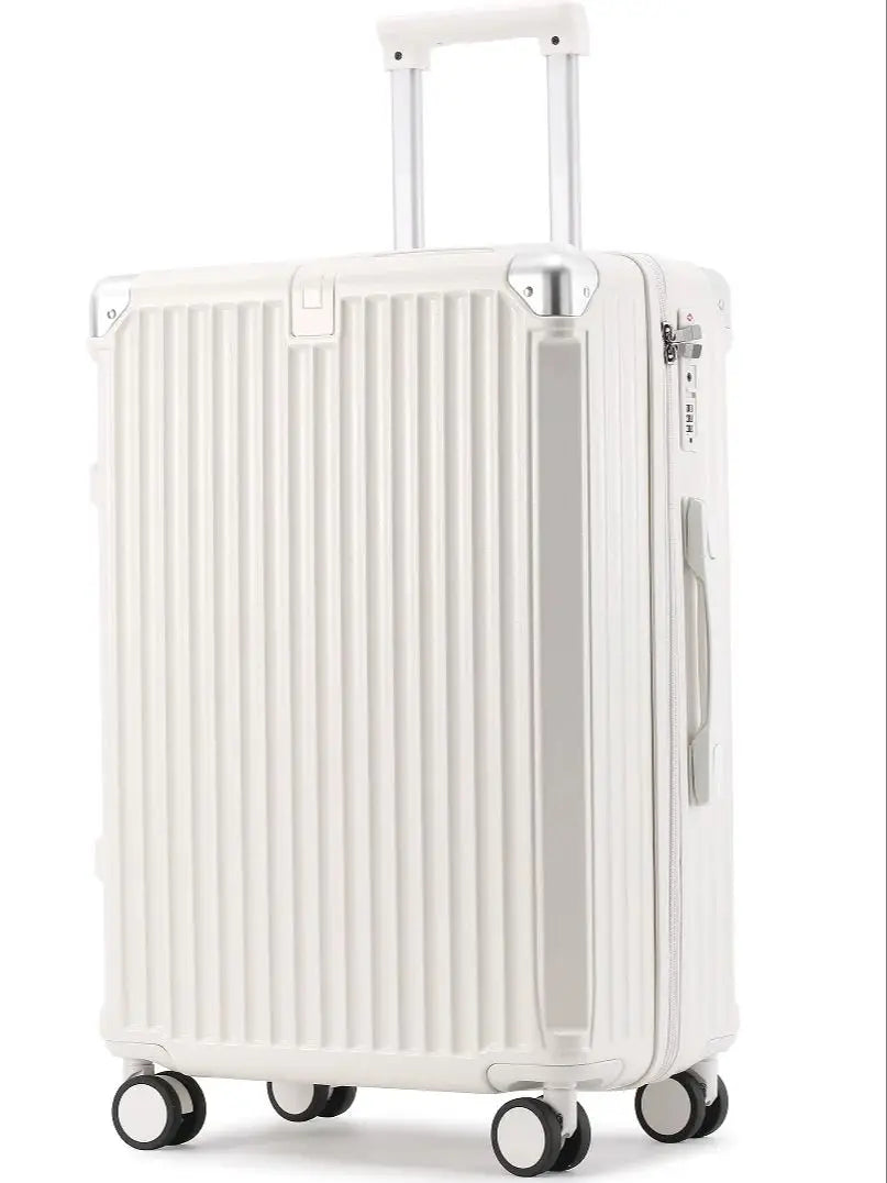 SUSHIMU Suitcase  Travel Suitcase Men 20 24 26 Carry-On Luggage Women PC   Frame Trolley Case