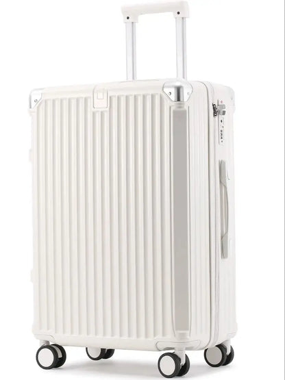 SUSHIMU Suitcase  Travel Suitcase Men 20 24 26 Carry-On Luggage Women PC   Frame Trolley Case