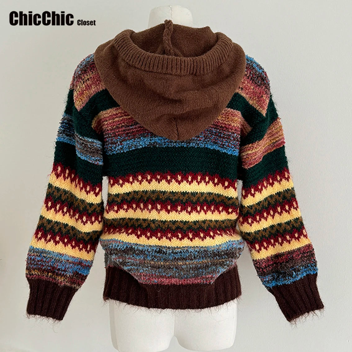 Pullovers Sweater Knitted Loose Jacket For Women Clothing 2025 New Casual Y2k Crop Clothes Elegant Female Clothing Fashion Tops