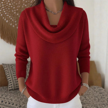 Pullovers Women Sweaters Knitted Solid Full Sleeve Jumpers Y2k Streetwear Elegant Splice Knit Work Casual Autumn Winter 2025
