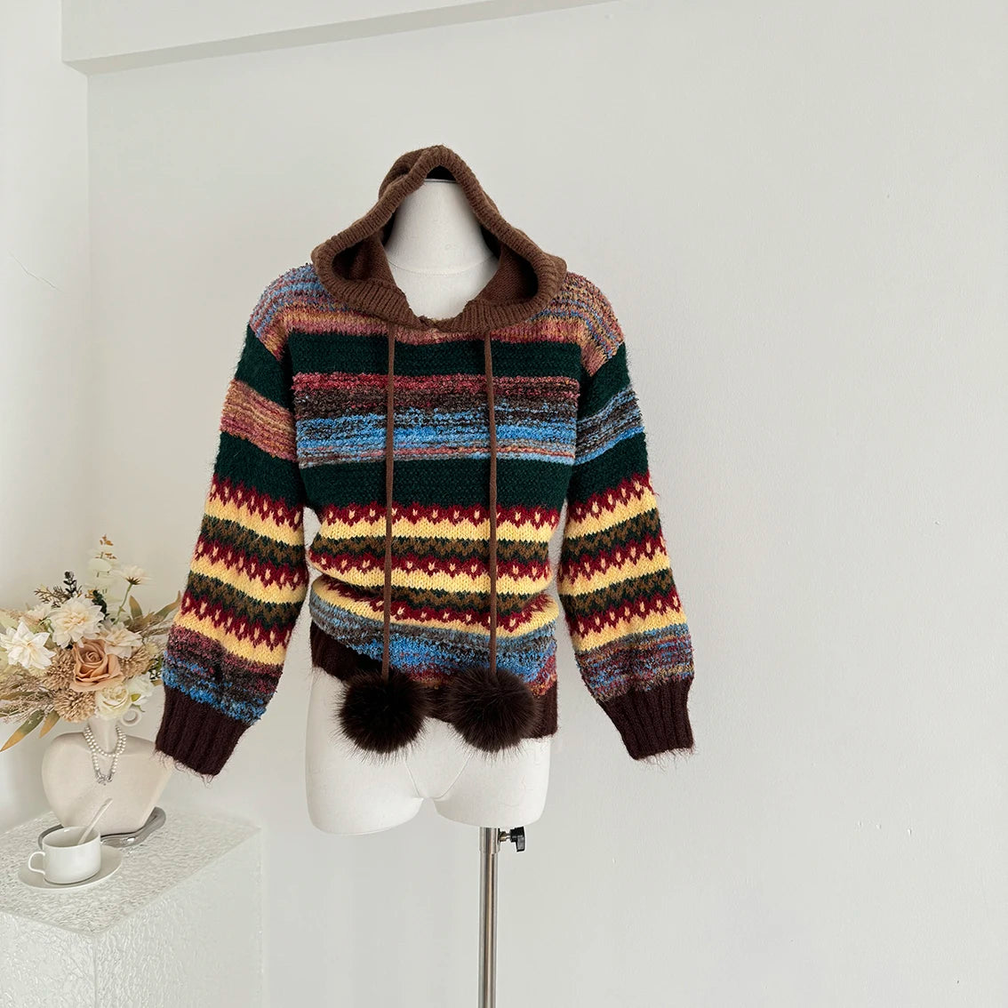 Pullovers Sweater Knitted Loose Jacket For Women Clothing 2025 New Casual Y2k Crop Clothes Elegant Female Clothing Fashion Tops