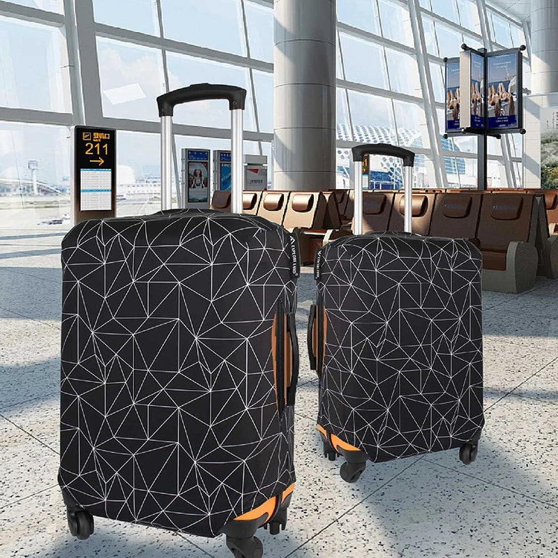 Luggage Cover Suitcase Protector Travel Suitcase Cover Anti Scratch Luggage Protector Washable Fits 18-32 Inch Luggage