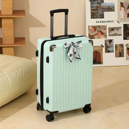 Suitcase Wide Handle Travel Suitcase Men 20 24 26 Carry-On Luggage Women Multiple Color Options Travel Exclusive