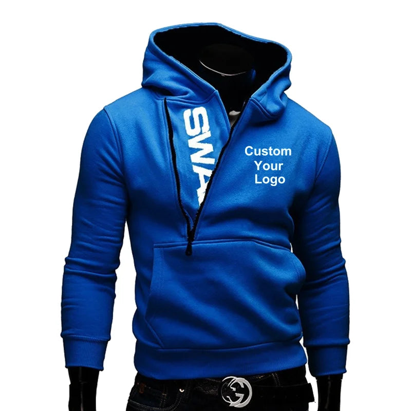 Pullover Hoodies Custom Your Logo Hooded Men Hoodies Warm Pullovers Sweatshirts Quality Mens Hoodies Jacket Hip Hop Sportwear