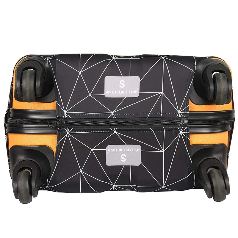 Luggage Cover Suitcase Protector Travel Suitcase Cover Anti Scratch Luggage Protector Washable Fits 18-32 Inch Luggage