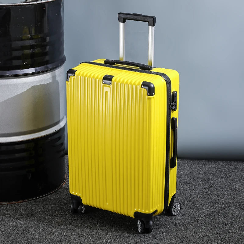 Luggage Suitcase 20-26 Inch Large Capacity Simple Fashionable Travel Handheld Durability Wear-resistant with Wheels Suitcase